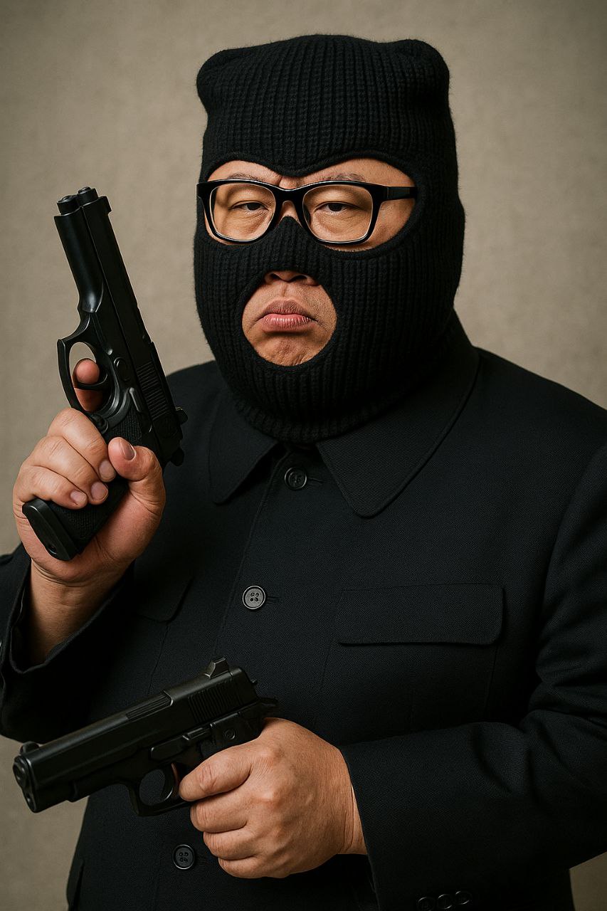 Kim With Mask Logo